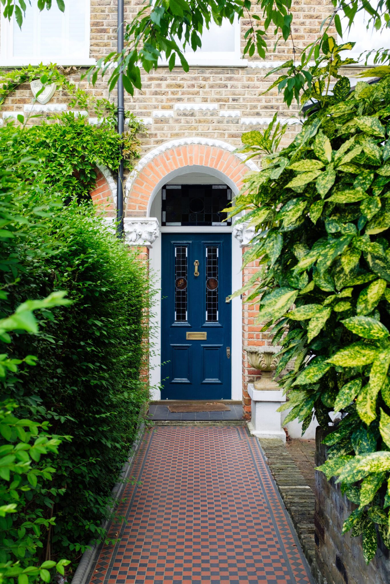 Elegant Blue Door