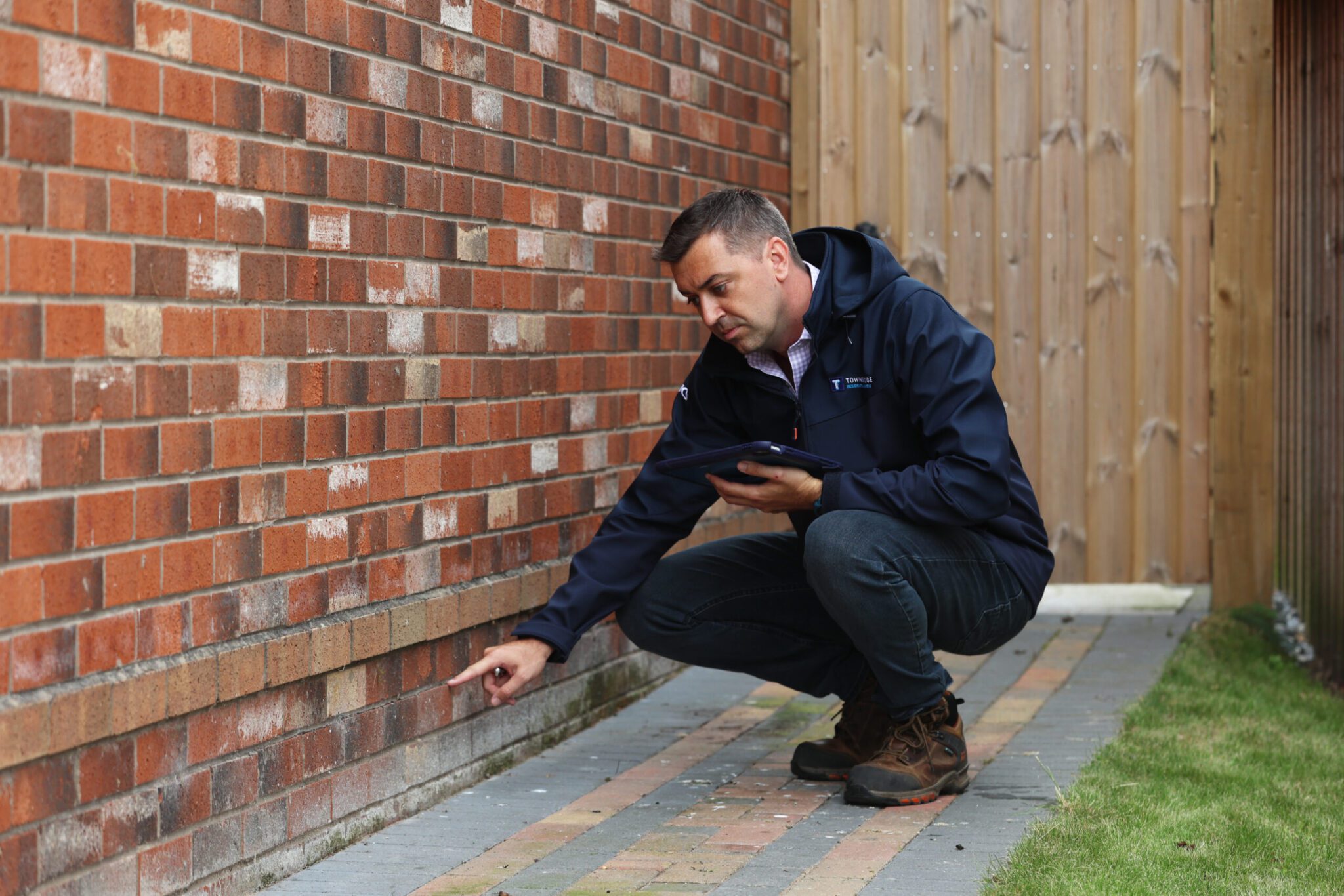 Mark Surveys the Brick